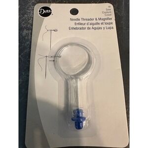 Dritz 53 Needle Threader and Magnifier Sewing Tool New NIP